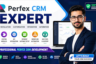 install, customize, integrate and develop perfex CRM for your business