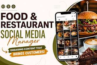 do social media marketing for your restaurant, cafe, catering and food brand