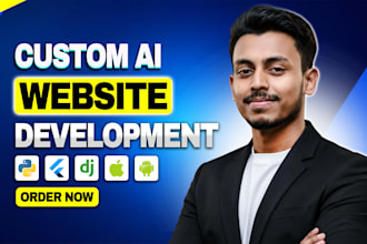 create ai website, ai software, web apps, and saas platforms
