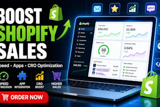 shopify optimization speed boost and app integration for high sales