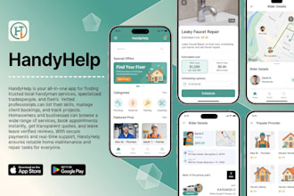 build a mobile app development flutter react native ios android app
