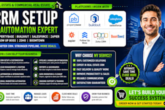 integrate propertybase buildout salesforce zapier followupboss zoho boomtown