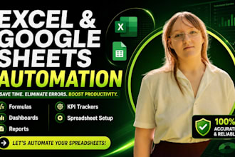 automated excel and google sheets for small businesses