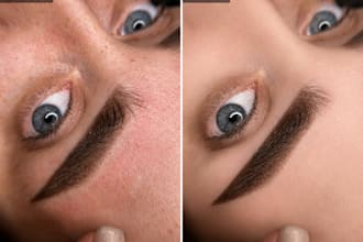 retouch photo for beauty artists