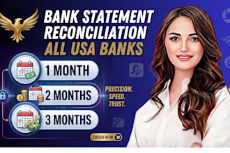 reconcile bank statement PDF to editable format