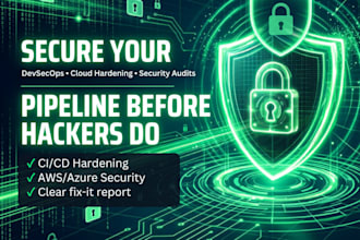 harden your ci cd pipeline, devsecops security, and cloud infrastructure
