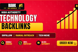 build technology backlinks through manual outreach