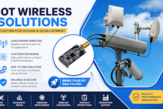 design rf antenna pcb lorawan GSM gps tracker and wireless circuit
