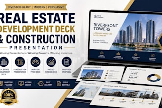 create real estate development deck, construction deck