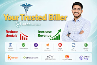 be your biller and handle end to end medical billing rcm