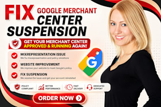 fix google merchant center suspension gmc misrepresentation feed errors gtm seo