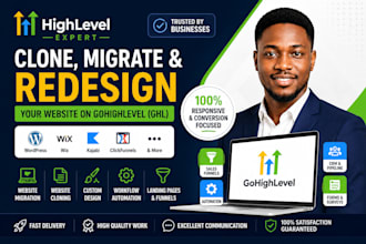 clone, migrate, and redesign your website on gohighlevel ghl