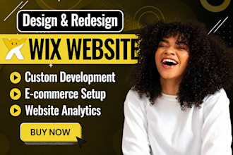 do wix website design wix website redesign wix business website wix development