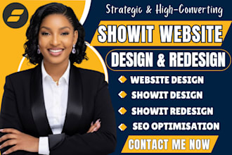 do showit website showit customization showit redesign showit update showit