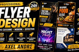 create professional event flyers, hotel brochures and promotional materials