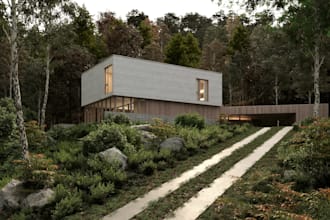 create photorealistic exterior renders