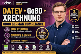 setup odoo datev, xrechnung, zugferd e invoicing and german fiscal workflows