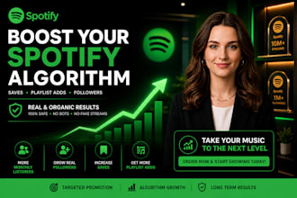 boost spotify algorithm through saves, playlist adds, and followers