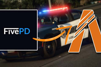 develop fivepd, ispdfr and nopixel inspired police rp server for fivem