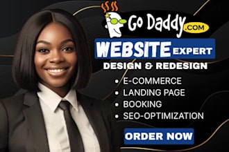 godaddy website redesign godaddy website design develop godaddy website design