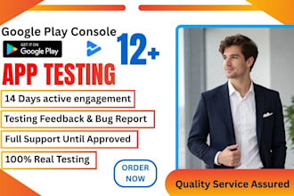 12 testers for google play closed testing 12 android app testers 12 app testers