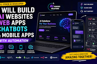 do ai websites web apps chatbots and mobile apps automation
