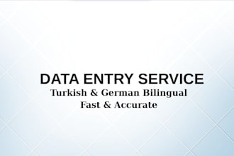 do fast and accurate data entry for turkish and german documents
