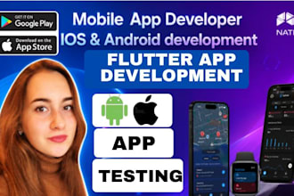 do flutter app development, mobile IOS app development build android app