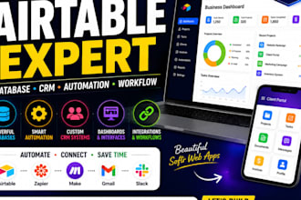 build airtable datable softr webapp airtable automation airtable crm