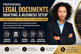 draft your llc operating agreement and business contracts