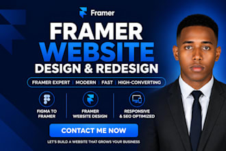 framer website design, develop framer website, figma to framer, fix framer