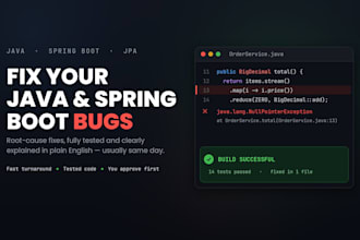 fix bugs and errors in your application or website