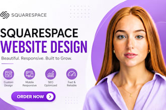 squarespace website design, squarespace design, squarespace redesign