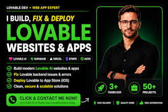 build lovable website fix lovable backend deploy lovable to app store lovable ai