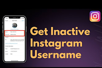 securely claim inactive username for twitter and instagram business username