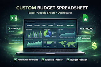 create custom excel budget spreadsheet template google sheets budget planner