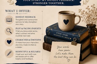 read your writing and provide clear feedback