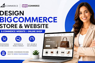 design bigcommerce store bigcommerce website ecommerce website online shop