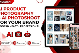 do ai product photography and ai photoshoot for your brand