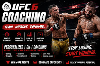 professionally train you to win in ufc 6
