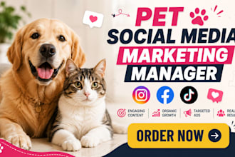 be your pet social media manager and pet ugc creator