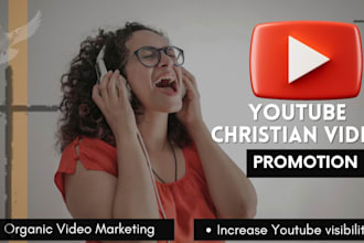 do organic christian youtube video promotion for channel growth