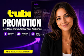 do organic tubi promotion boost tubi movie increase tubi viewers and ranking
