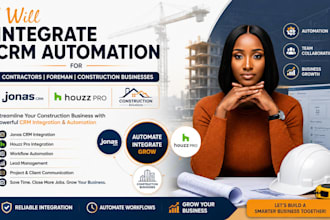 integrate crm automation contractorforeman jonascrm houzzpro construction