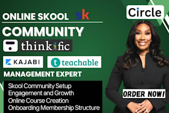 setup skool community circle so ghl automation discord server skool VA promotion