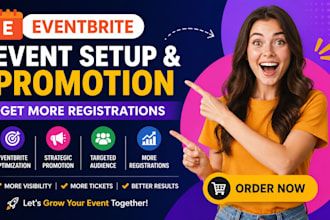 optimize and promote your eventbrite event to get more registrations