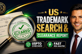 do uspto trademark search and brand risk clearance for amazon