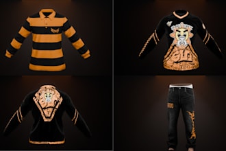 design the best custom clothing for fivem