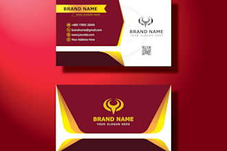 design professional business card and corporate stationery