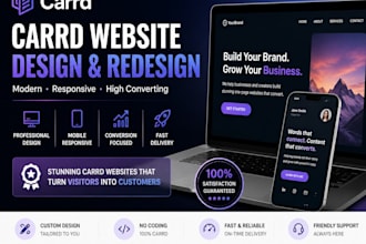 design carrd website carrd landing page redesign carrd website carrd co website
